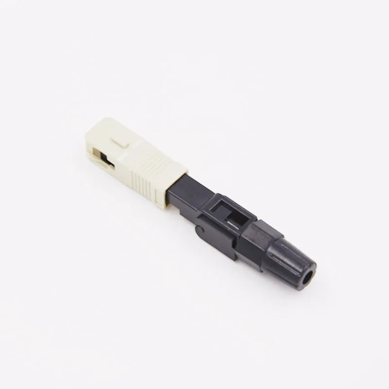 FTTH SC/UPC Multi Mode Optical Fiber Fast Connector Embedded SC MM Fiber Optic Quick Connectors 50/125 Factory Price