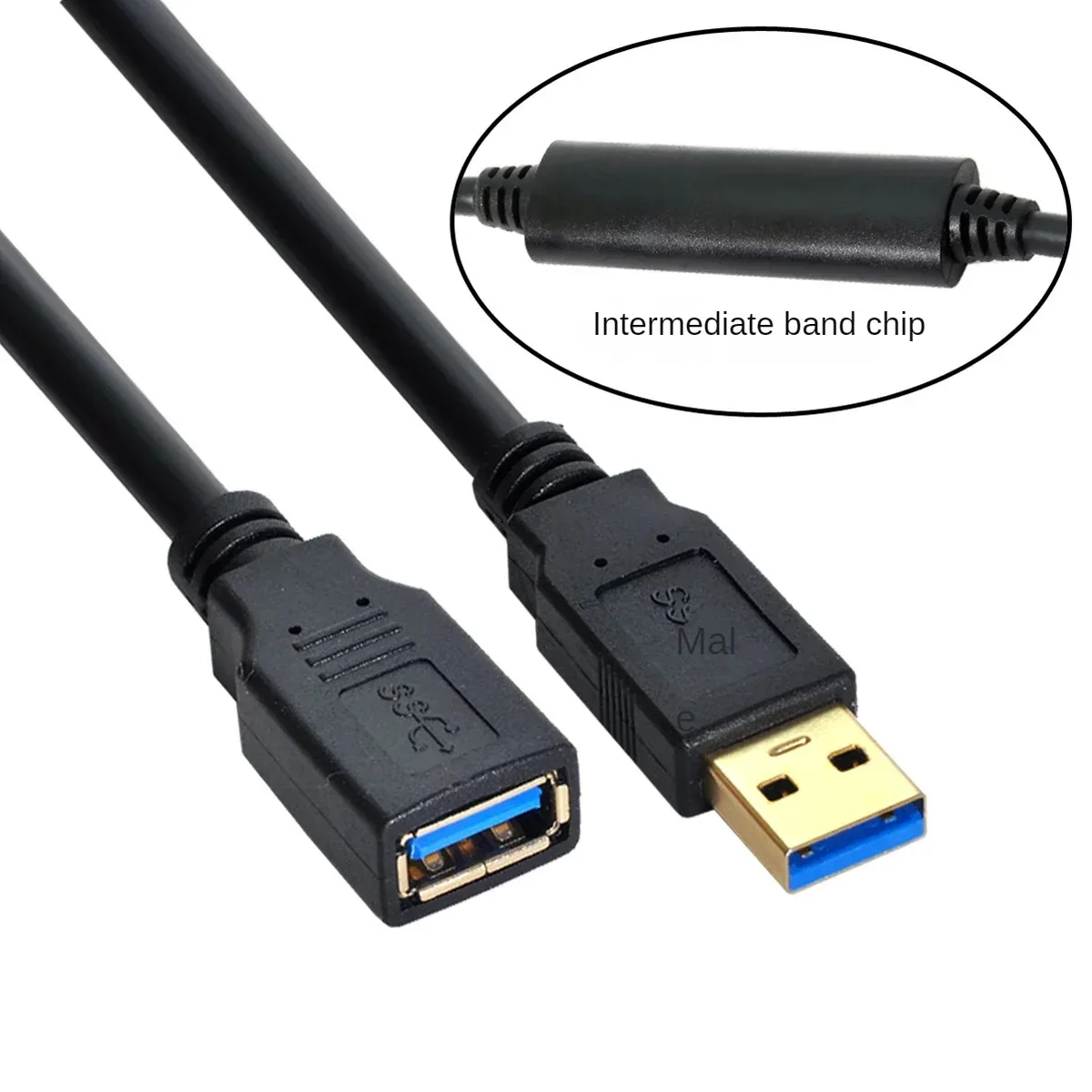 12M 10M USB3.0 Extension Cable For Smart TV PS4 Xbox One SSD USB To USB Cable Extender Data Cord Mini USB3.0 2.0 Extension Cable