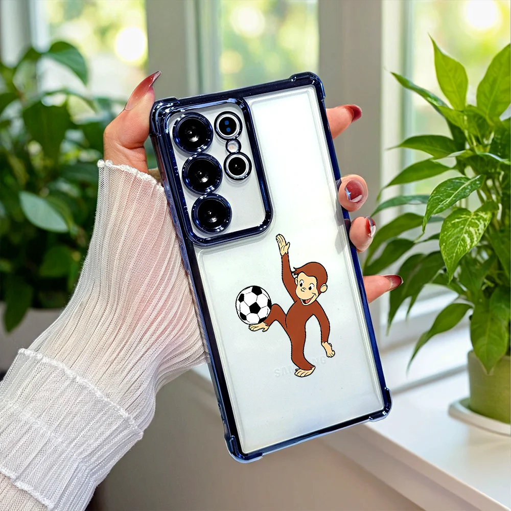 Monkey Soccer 2026 New Shockproof Phone Case For Samsung Galaxy S26 S25 S24 S23 A57 A73 A33 A14 A10S Back Cover