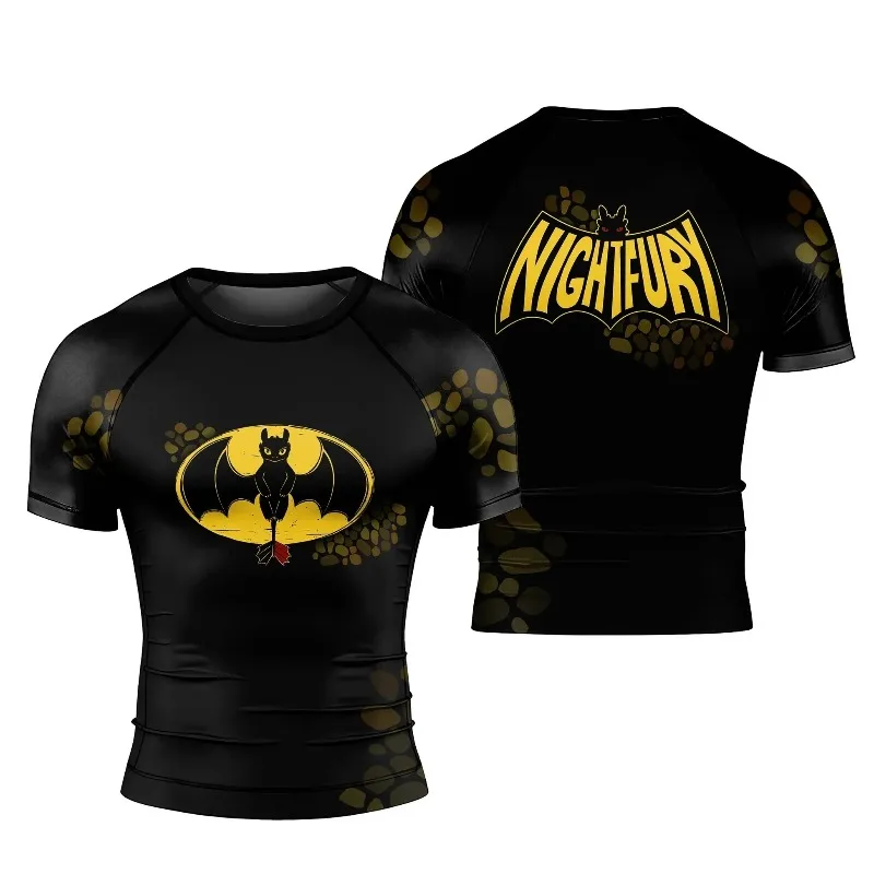 26 Year New 3D Fashion Personalized Printed Adult and Children's Shoulder Tight Fitness Training Clothing