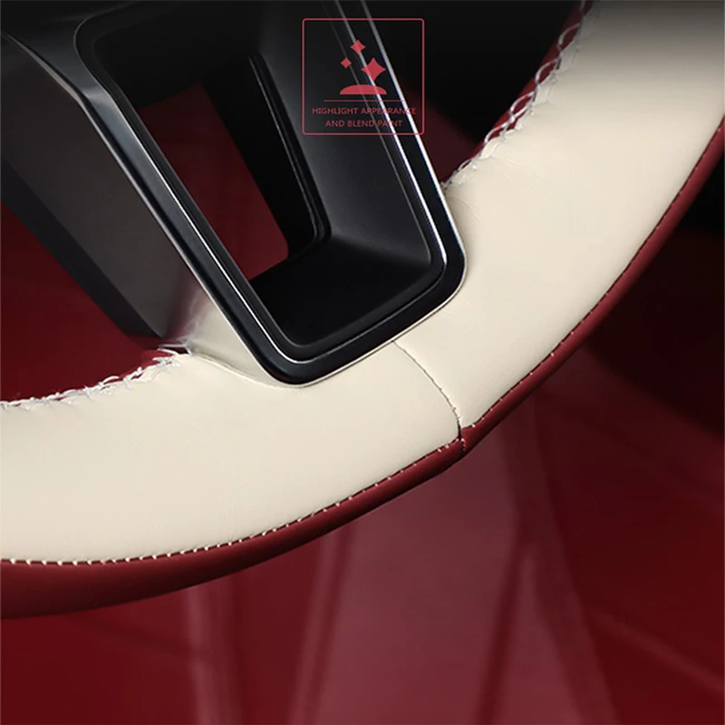 Customized Hand Sewing Braid Car Steering Wheel Cover for Porsche 718 911 Cayenne Macan Panamera Genuine Leather Car Accessories