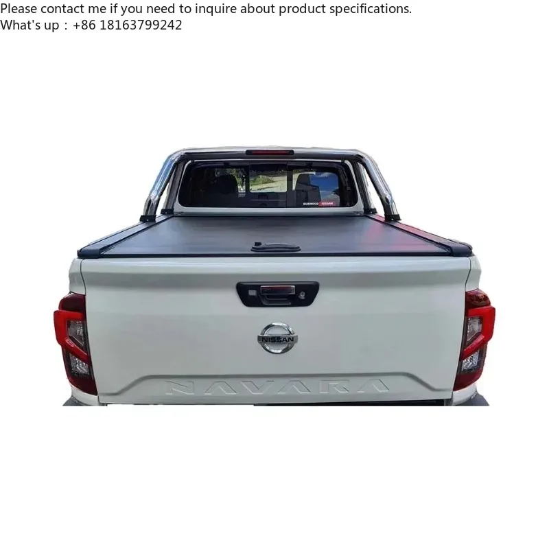 

High Quality Manual Retractable Roller Lid Shutter hard aluminum Tonneau Cover for Nissan Navara NP300 Frontier modification