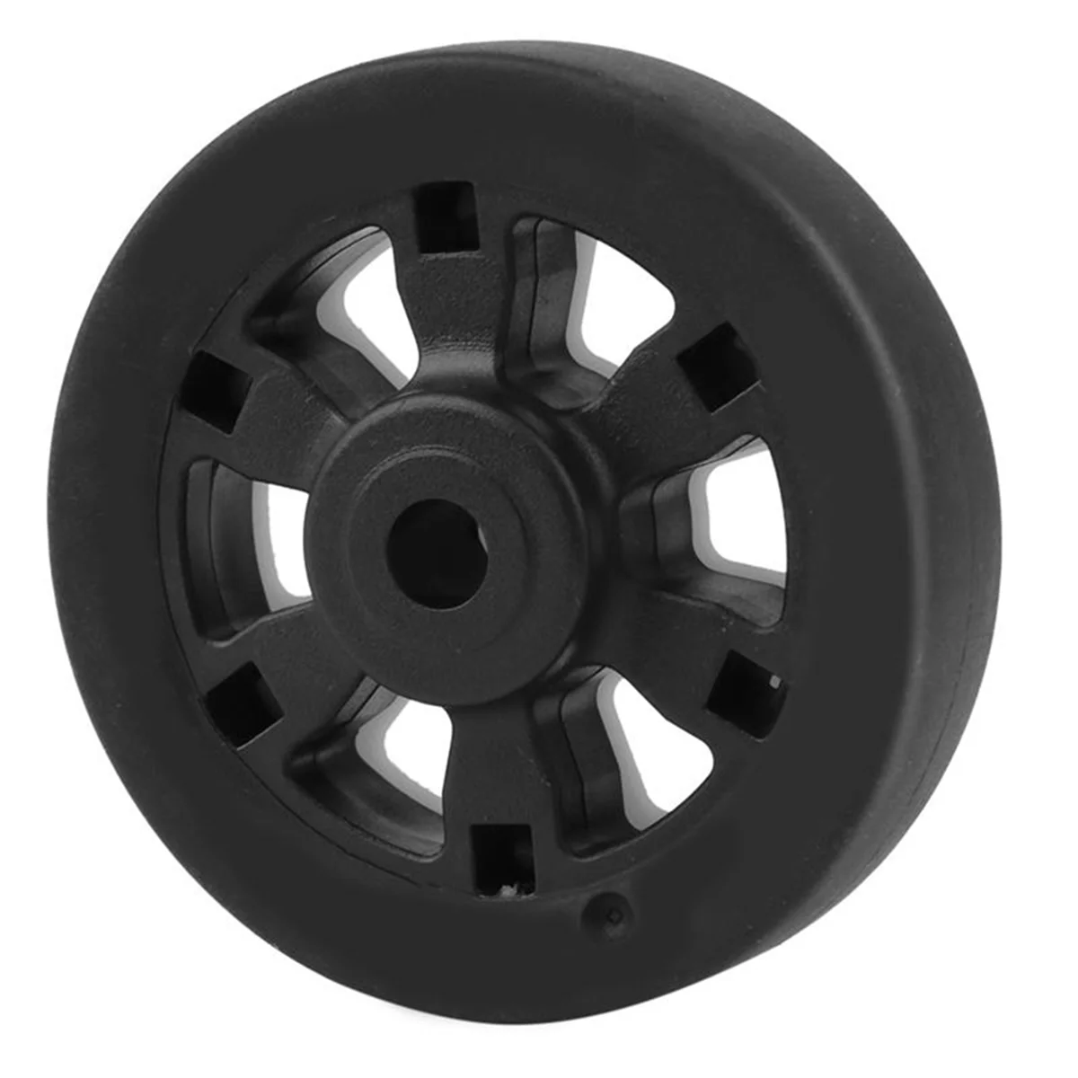 8X Luggage Accessories Wheels Aircraft Suitcase Pulley Rollers Mute Wheel Wear- Parts Repair 55X12Mm