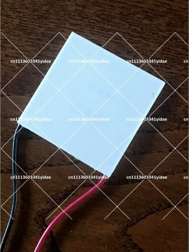 12V High-Power 62x62mm TEC1 Thermoelectric Cooler Peltier Module - Semiconductor Refrigeration Plate for Heat Pumping