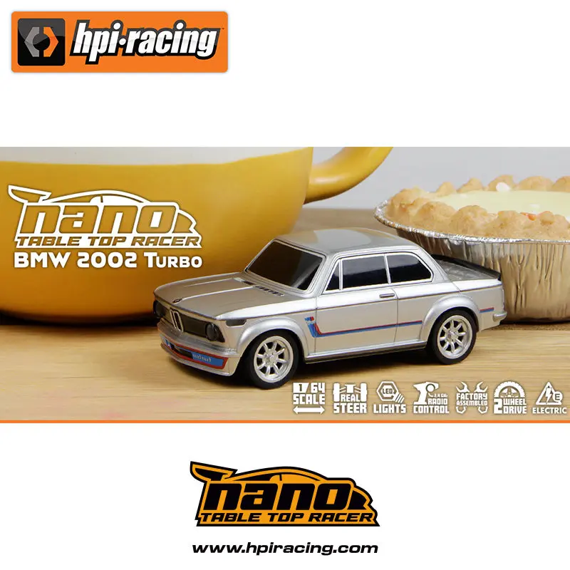 

HPI Nano TTR simulation 1/64 BMW 2002 remote-controlled electric children's remote-controlled toy car 161400 161401
