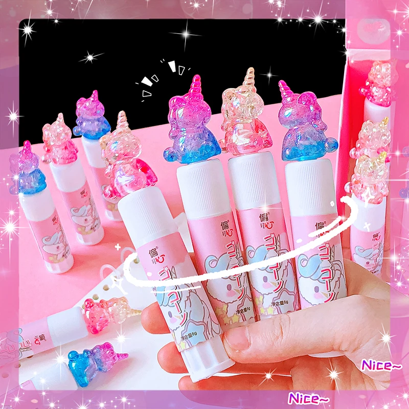 instantanea adhesive glue gun cola bastao cola bar cola bar material escolar kawaii coisas papelaria artigos de escritorio escola caneta 01