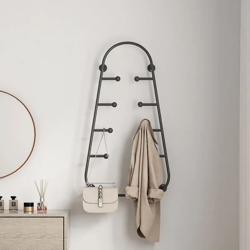 가정용 베란다 코트 랙, 거실 침실, 계약 성 공간 옷, 행어 북유럽 벽걸이 옷, 모자 스탠드