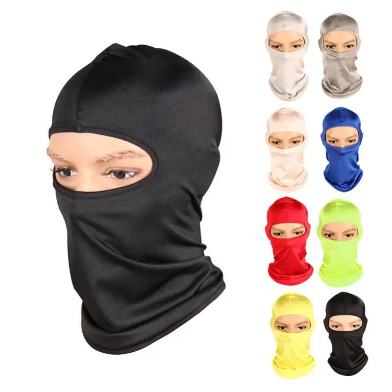 Motorcycle Face Mask Balaclava Cycling Bandana Hood Ski Neck Full Face Mask Windproof Dustproof Face Shield Men's Biker Mask