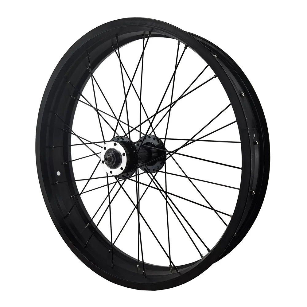 Ebike Front Wheel Snow Tire Rim 20*4.0 Quick Release Wheel Bicycle Accessories for Electric Bicycle MTB