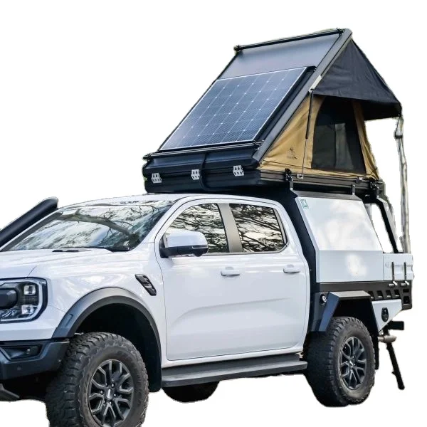 

Легкая дышащая палатка на крыше из алюминиевого сплава с твердым корпусом для самостоятельного вождения, лестница с защитой от конденсации 4x4