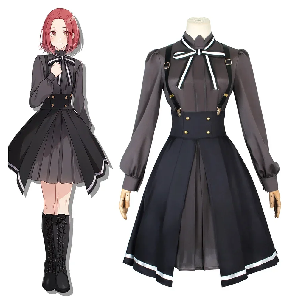 Anime sala de espião todos os membros cosplay traje yumegatari hanazono estudante saia roupa trajes cosplay festa conjunto completo