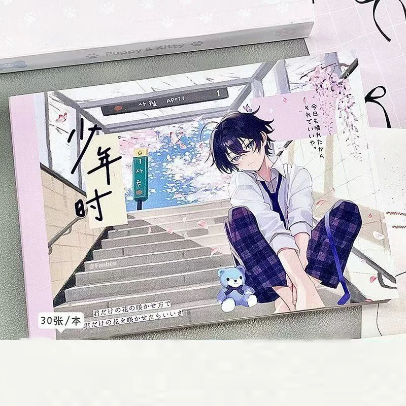 

Animation Stickers Small Fresh Teenager Stickers High-value Handbook Diy Decoration Material Collage Stickers Cartoon Characters