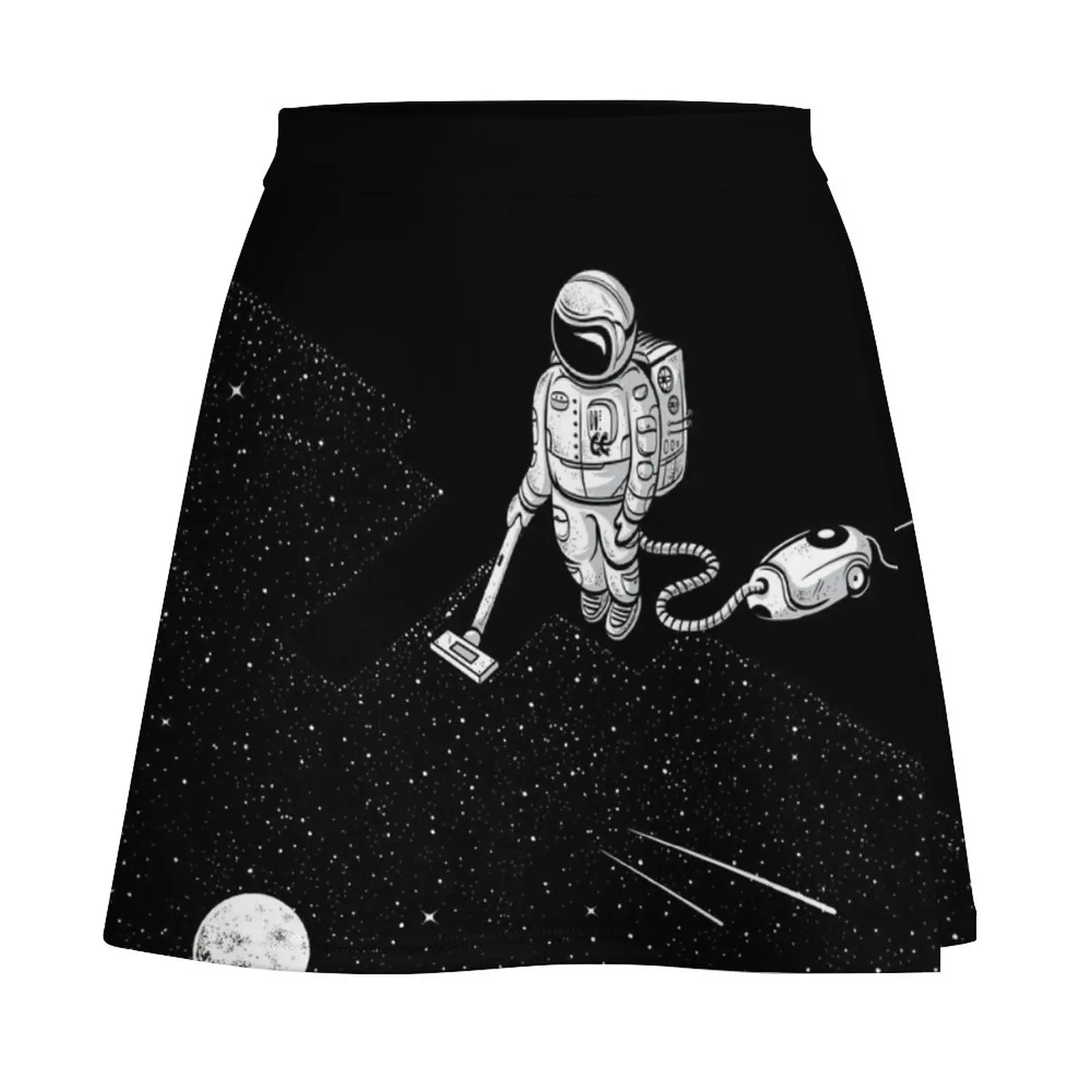 Space Cleaner Mini Skirt night club outfits Summer women's clothing Women's skirt modest skirts for women