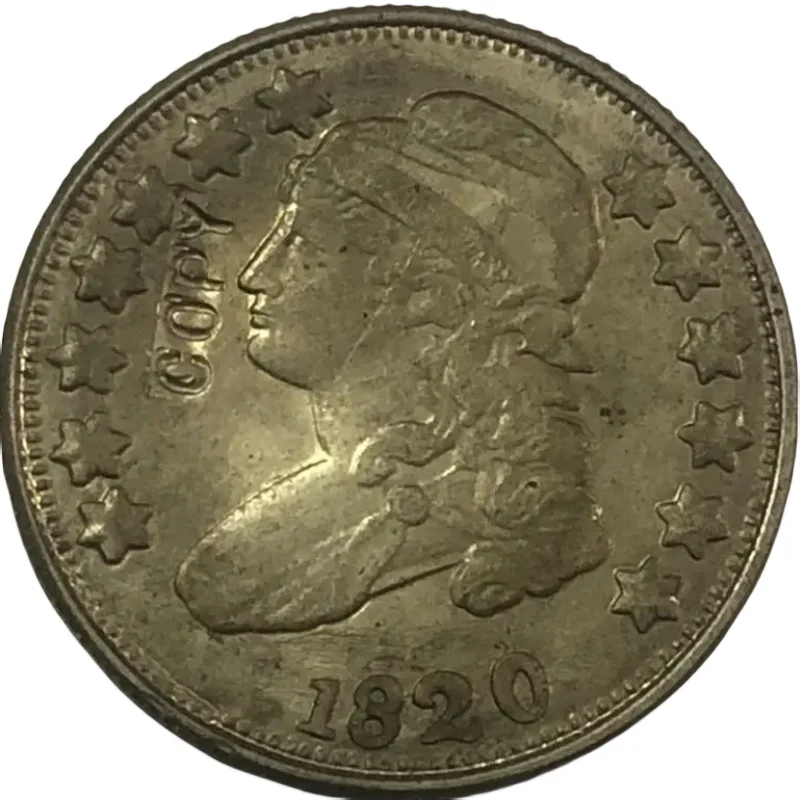 1820 United States 10 Cents 