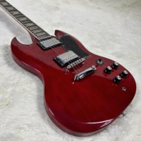 Hot Selling GIB Red SG Electric Guitar Rosewood Fingerboard Mahogany Body 22 Tone Position High Quality Free Delivery