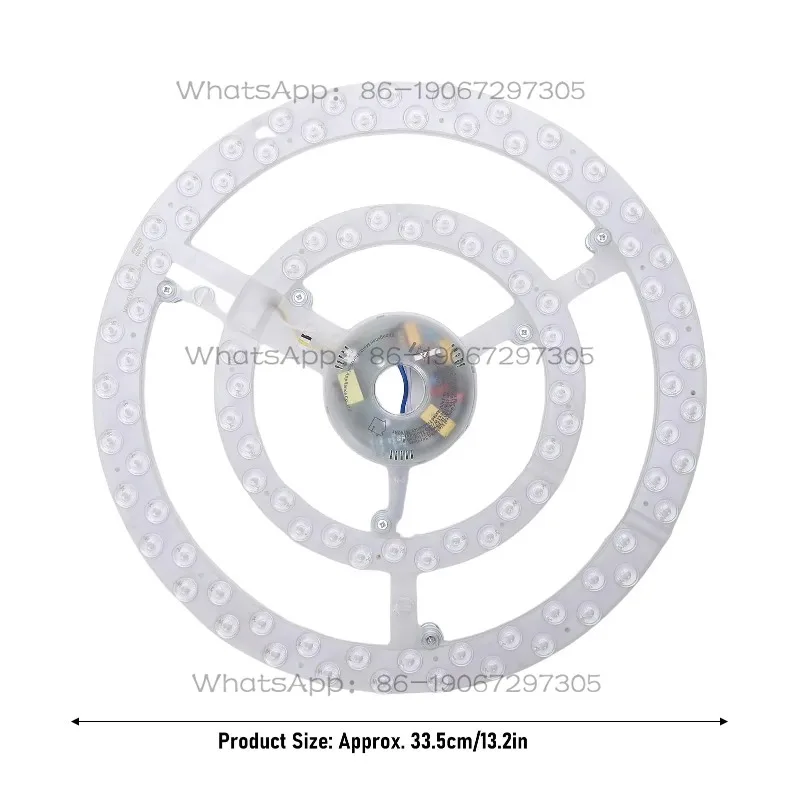 

13.2 Inch Ceiling Fan LED Replacement PC 3 Color Adjustable Flush Mount Panel Retrofit Light Board