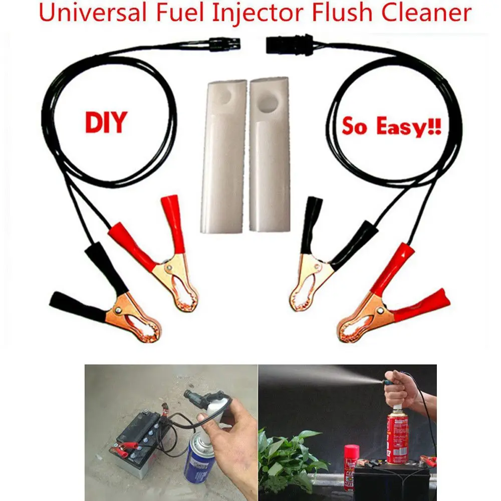 

Auto Car Fuel Cleaning Injector Flush Cleaner Wash Adapter Cleaning Tool Set Nozzle DIY Kit Cleaning Tool Kit Set Car Wash Tool