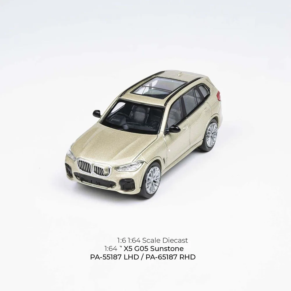 PARA6464-Diecast合金ダイキャスト車のおもちゃ、モデル3インチ、x5 g05 suv、1:64スケール、新品