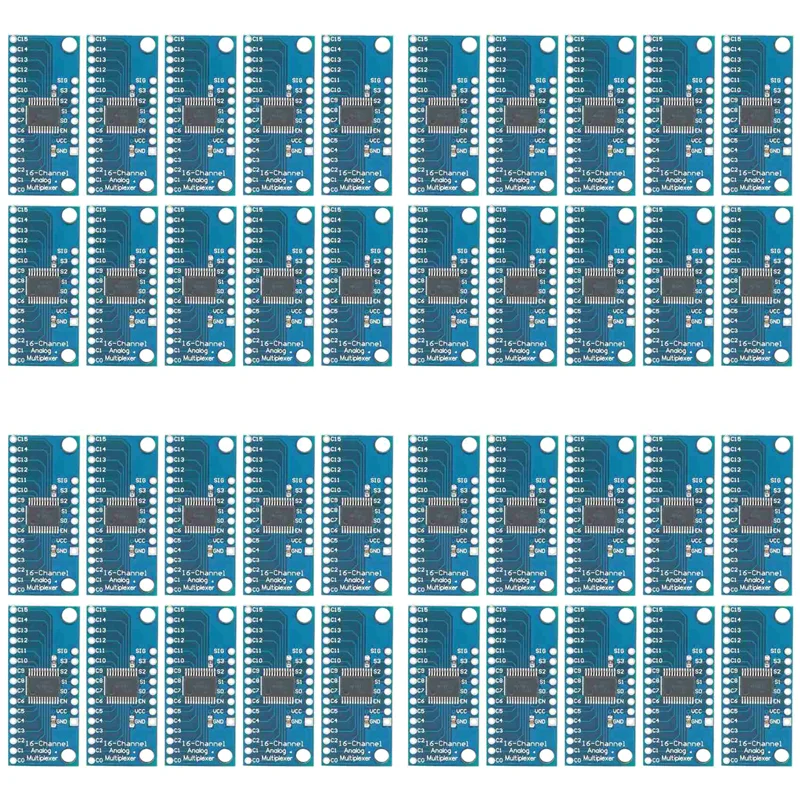 40 pièces 16CH Module multiplexeur analogique 74HC4067 CD74HC4067 Module précis multiplexeur numérique MUX carte de dérivation-A74Z