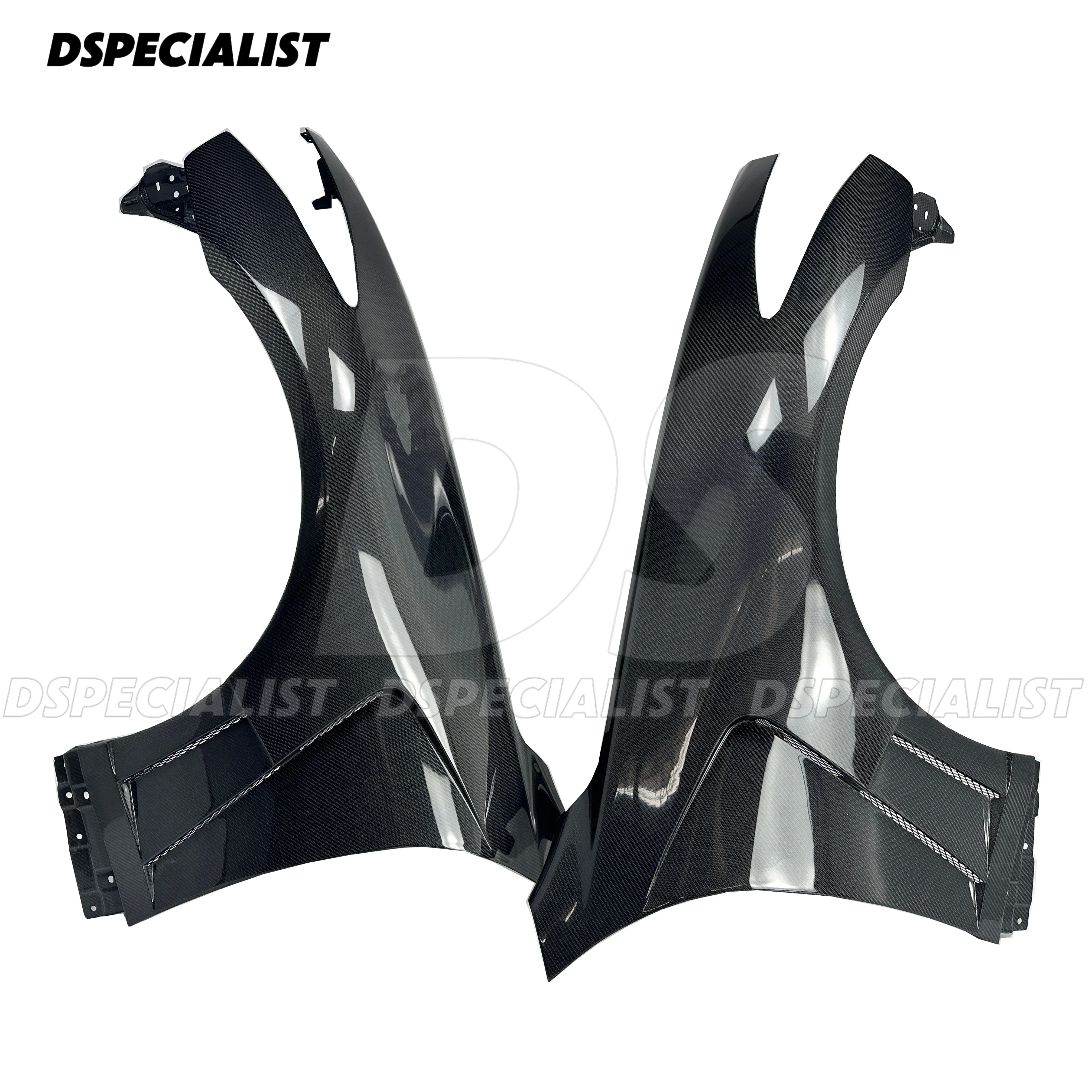 

Dspecialist Style Carbon Fiber Vented Front mudguard for Infiniti G37 2 Door 4 Door Coupe and Sedan 2007-2013
