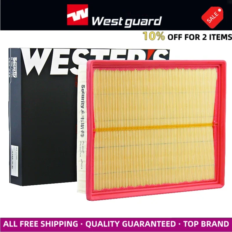 

WESTGUARD MA6200 Air Filter For BAIC BJEV Senova X65 2.0T B205EFA 2015- A00107564 MAHLE LX4746