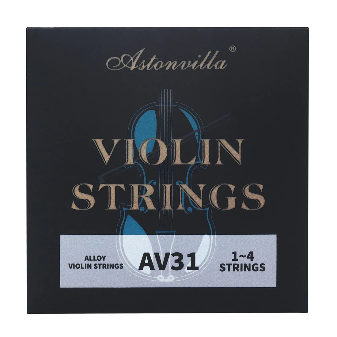 

Astonvilla AV31 Violin Strings Copper Alloy Violin String Durable Stainless Steel Wire String Violin Parts & Accessories