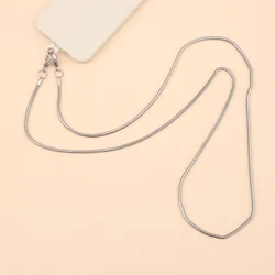 Snake Chain, Pearl Chain, Acrylic Chain, Colored Chain, Flower Long Diagonal Cross Chain, Mobile Phone Strap, Transparent Card