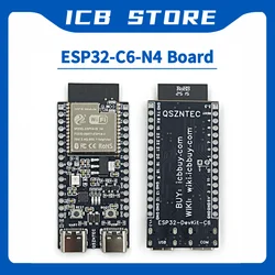 ESP32-C6-DevKitC-1 Development Board ESP32 N4 Core Board 4MB Flash WIFI6 BLE Zigbee Compatible ESP32 Module