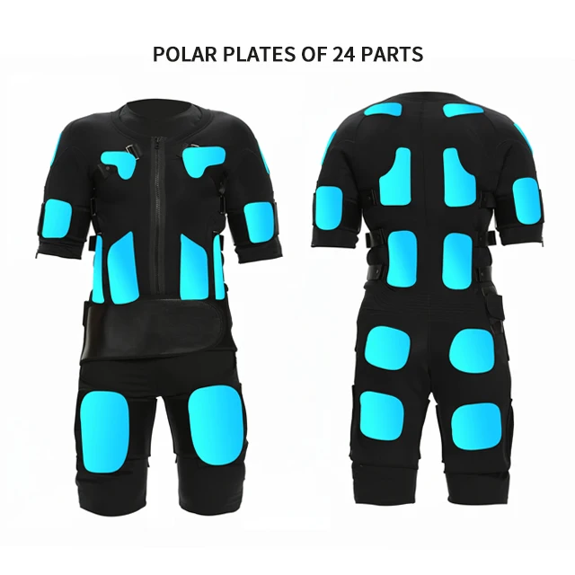 Bodytech EMS Fitness Suit Kit Eletrônico de Estimulação Muscular Dispositivo de Treinamento EMS para Aumentar Massa Muscular