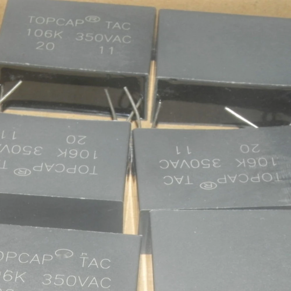 10PCS/LOT 350VAC 350V 10UF 1000V 106K Inverter Startup AC Thin Film Capacitor