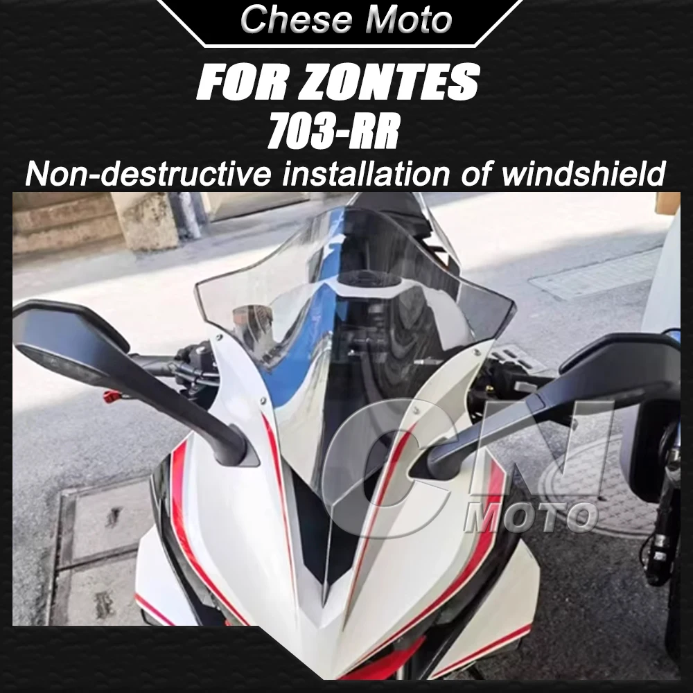 

Modified Windshield, Racing Windshield Track-grade Heightened and Lengthened Fairing FOR ZONTES 703RR 703-RR 722RR