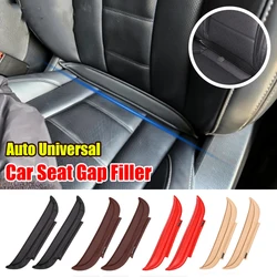 Universal Leather Car Seat Gap Filler Auto Gap protezione antipolvere Vehichel Seat accessori interni Block elementi dalla caduta