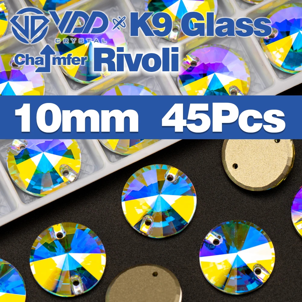 VDD Fase AAAAA Top Qualität K9 Glas Nähen Auf Strass Nähen Kristall AB Flatback Stein Für Kleidung Zubehör Hochzeit Kleid – Detail 33