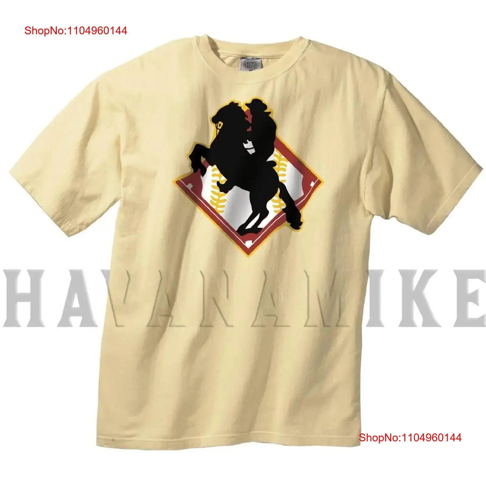 

LA HABANAS VAQUEROS Havana Cowboys CUBA T Shirt Practice Jersey Cuban Baseball vintage Washed Versatile graphic