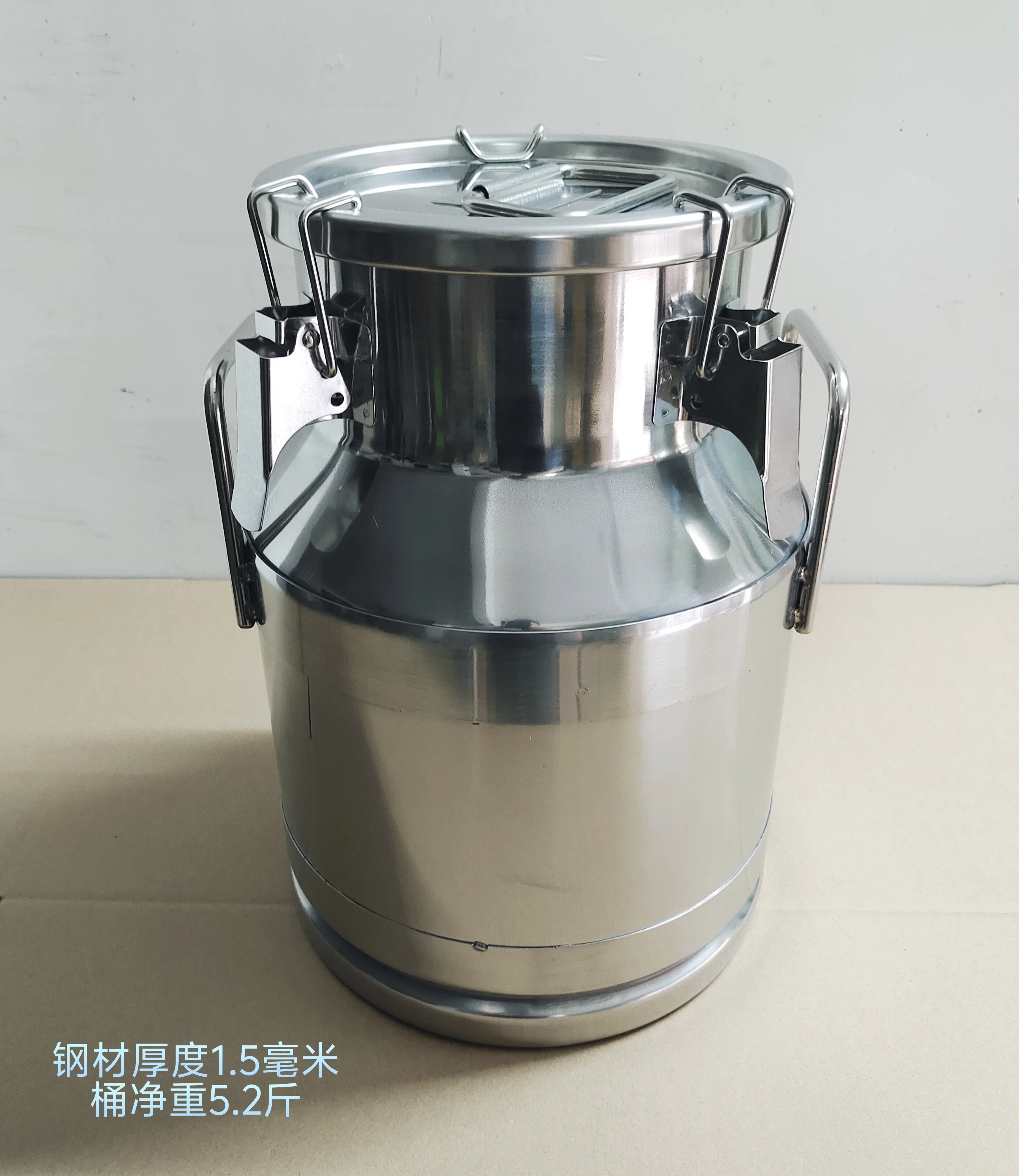 20L/30L/40L/50L/60L Stainless Steel Milk Can Canister Dairy Pot Bucket Liquid Storage Barrel For Home Application