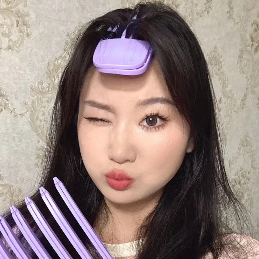3/6Teeth Fluffy Hair Roots Clips Comb Lazy Hair Top Styling Curling Barrel Portable Korean Hairs Clip Volume Wind Sculpting Comb image 4
