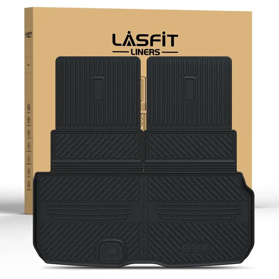 

Cargo Mat amp Backrest Mat for Mercedes Benz GLS 450 580 63 AMG 2026 2025 2024 2023 2022 2021 2020, All Weather TPE Waterproof C