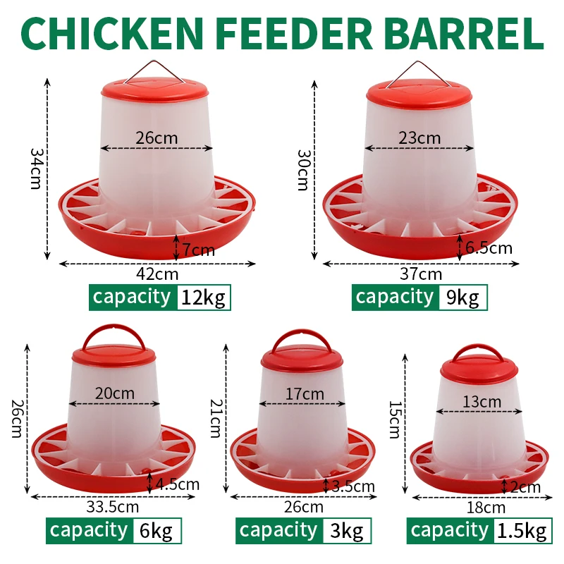 2 قطعة سعة كبيرة الدواجن التلقائي شارب الدجاج المغذية برميل دلو للماء السمان شرب مزرعة حظيرة الدجاج إمدادات المياه