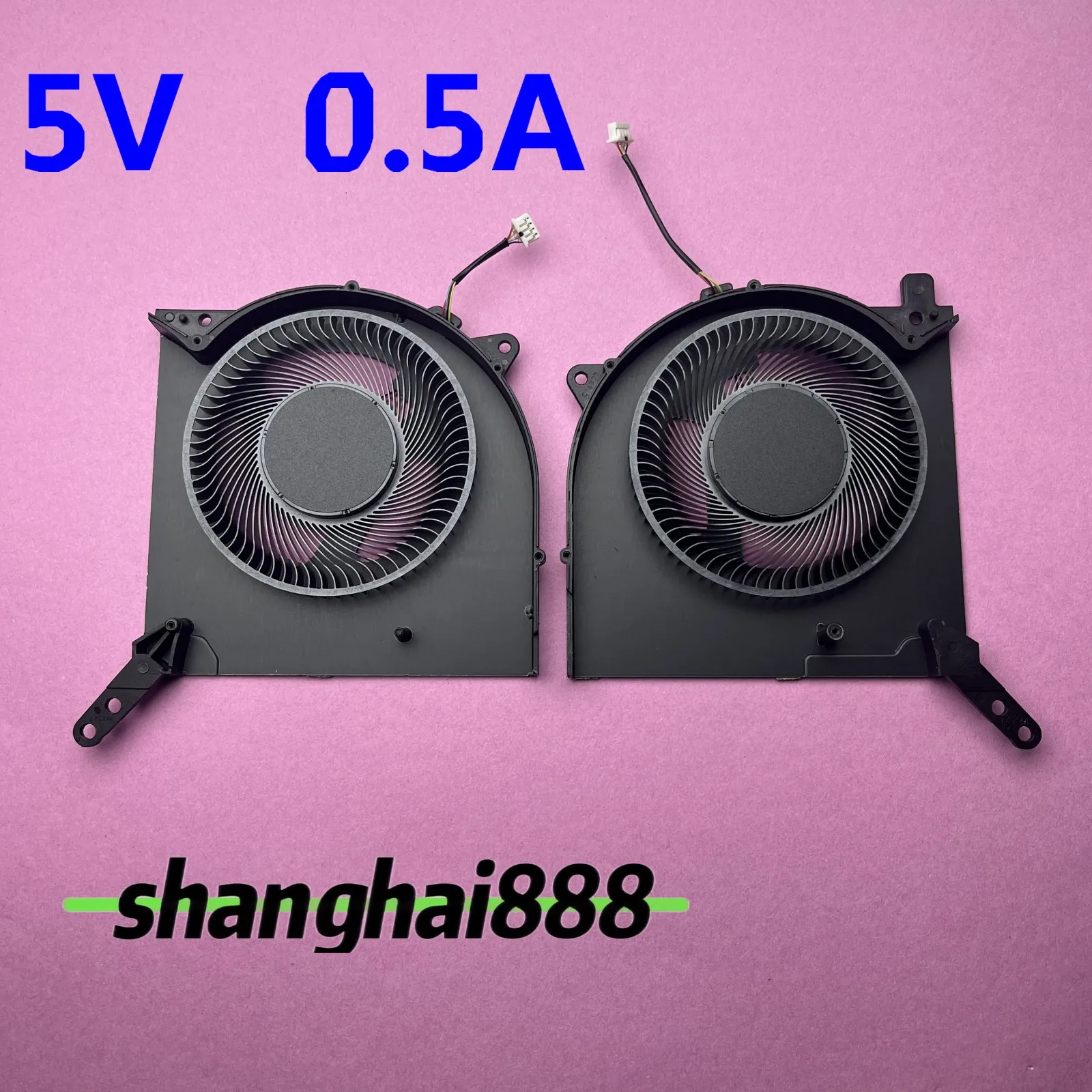 New for Lenovo Legion 5 Pro-16ITH6 16ITH6H Y9000P 2021 CPU & GPU Cooling Fan 5V