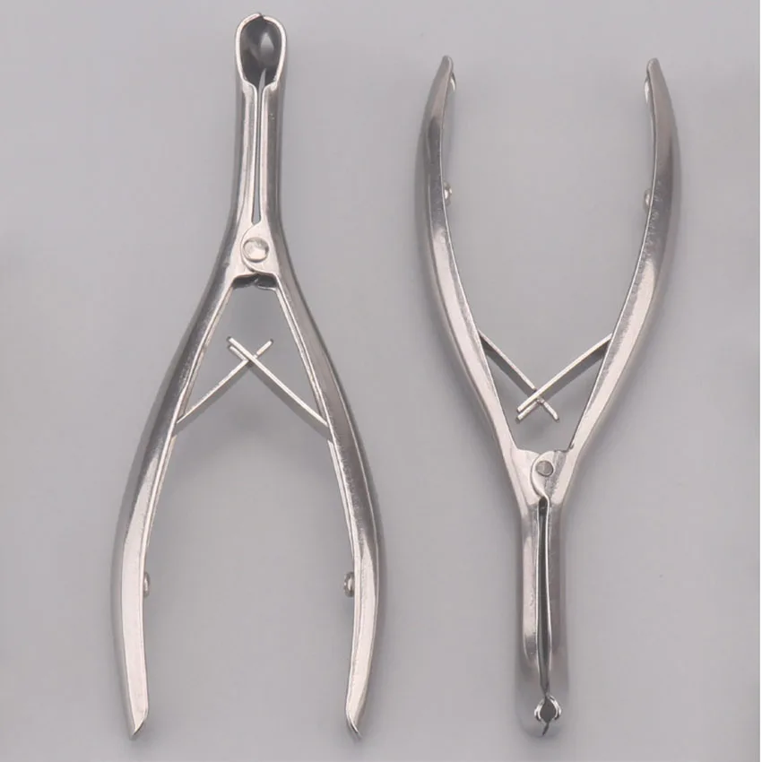 3Pcs Nasal Speculum Dilator for Adult and Child Nasal Examination Stainless Steel Nasal Speculum Dilator Forceps