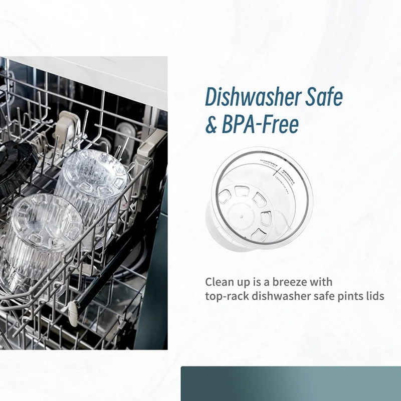 

For Creami Deluxe 11-In-1 XL Family Size NC500/NC501 Pints 24 Oz - Dishwasher Safe, , Leak Proof 2 Pcs-A99X