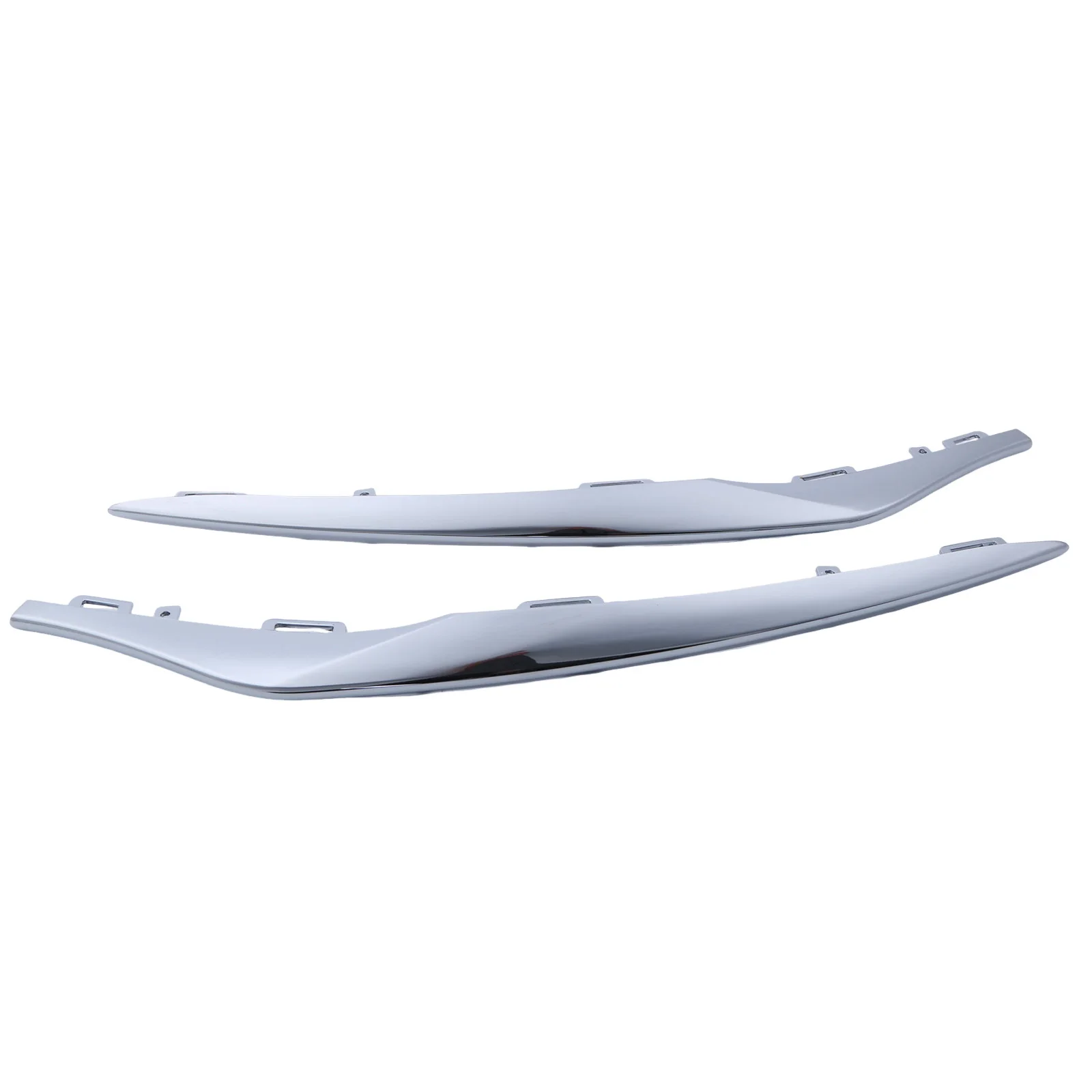 Front Left Center Right Bumper Cover Molding Trim 1178854900 1178855100 1178855000 Compatible for Mercedes Benz W117 CLA 180 200 250 2016-2019