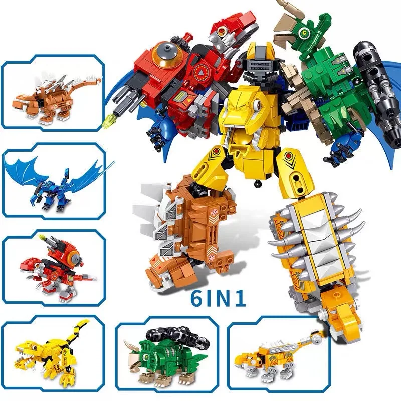 

Creative Transform Robot Mini Building Blocks Robot Model Blocks Toys DIY Toy Bricks Toys for Boys Children Birthday Gifts