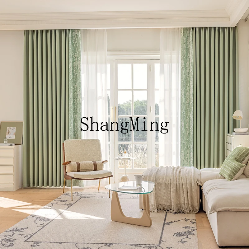 

SM custom advanced curtains blackout bedroom new living room modern simple style