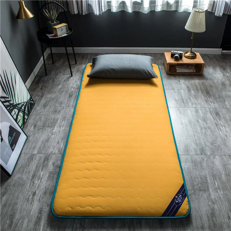 

Tatami Mattress Antibacterial anti-mite Student Dormitory Single Double Mattress Topper Floor Nap Mat Sleeping Pad Futon Bed