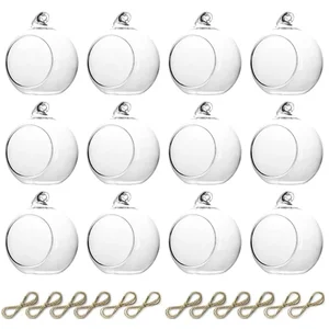 6/8cm Dudukan Tealight Kaca Gantung Bola Kaca Dunia Tempat Lilin LED Tanaman Udara untuk Dekorasi Pesta Pernikahan Taman Luar Ruangan Dalam Ruangan 8 tempat lilin tealight penjualan terbaik - №