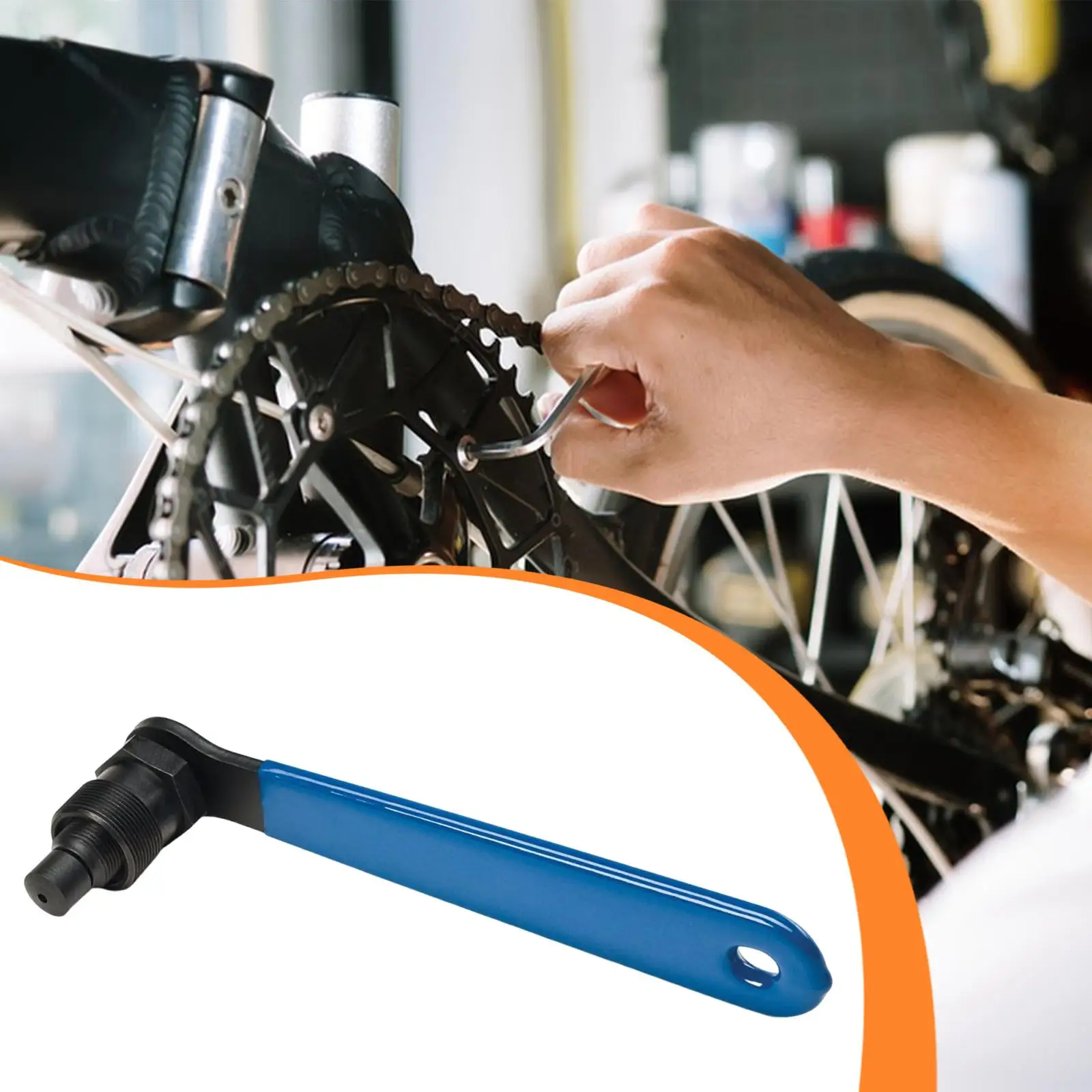 

Универсальный велосипедный съемник кривошипа, инструмент для снятия рукоятки из нержавеющей стали для ремонта и обслуживания велосипеда, поддержка