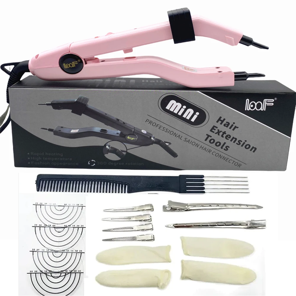 Quality Heat Hair Connector JR609 Temperature Controllable Heat Iron Fast Hot Iron Keratin Bonding Tools Hair Extension