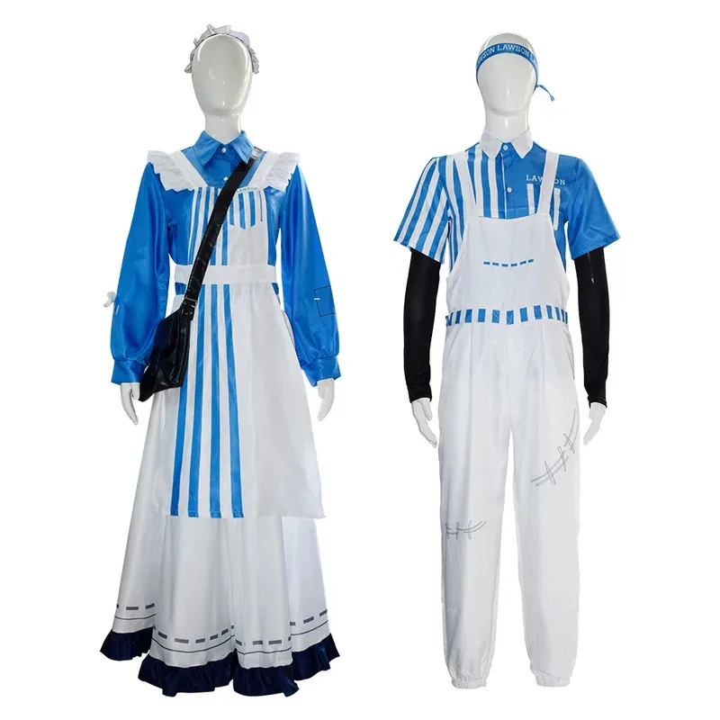 Kostium Cosplay CyGame Identity V Emil Pacjent Psycholog Ada Mesmer Strój Przetrwającego Halloween Karnawał Impreza Boże Narodzenie