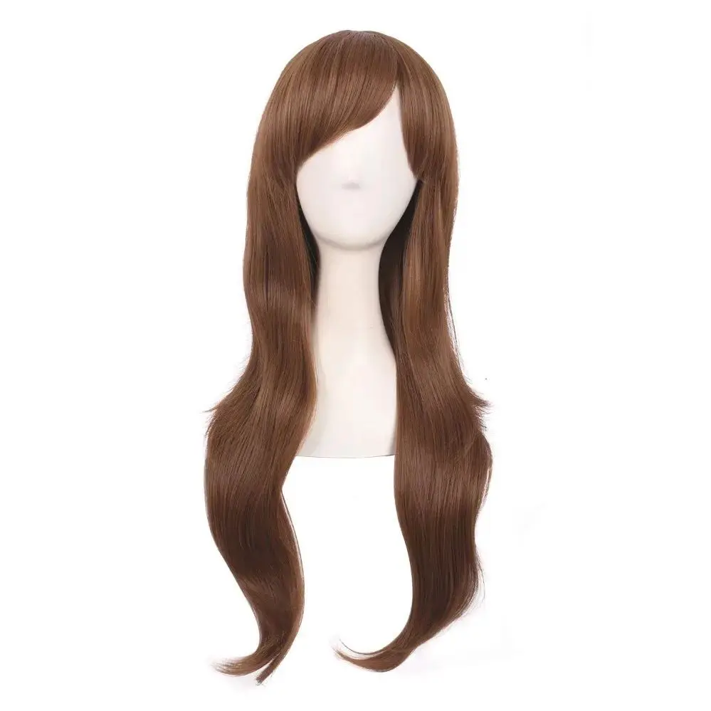 

28" 70cm Long Curly Hair Ends Costume Cosplay Wig